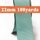 Nile Blue Color #331 Grosgrain Ribbon Wholesale 22mm 7/8" 100 Yards per Roll for Wedding