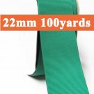 Jade Color #346 Grosgrain Ribbon Wholesale 22mm 7/8" 100 Yards per Roll for Wedding
