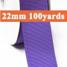 Delphinium Color #464 Grosgrain Ribbon Wholesale 22mm 7/8" 100 Yards per Roll for Wedding