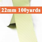 Seafoam Green Color #520 Grosgrain Ribbon Wholesale 22mm 7/8" 100 Yards per Roll for Wedding