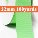 Mint Color #530 Grosgrain Ribbon Wholesale 22mm 7/8" 100 Yards per Roll for Wedding
