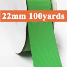 Classical Green Color #579 Grosgrain Ribbon Wholesale 22mm 7/8" 100 Yards per Roll for Wedding