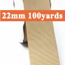 Tan Color #835 Grosgrain Ribbon Wholesale 22mm 7/8" 100 Yards per Roll for Wedding