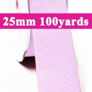 Tulip Color #148 Grosgrain Ribbon Wholesale 25mm 1" 100 Yards per Roll for Wedding Decorating