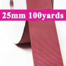 Colonial Rose Color #168 Grosgrain Ribbon  25mm 1" 100 Yards per Roll for Wedding Decorating