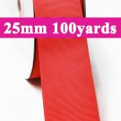 La Rose Color #198 Grosgrain Ribbon  25mm 1" 100 Yards per Roll for Wedding Decorating
