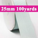 Blue Vapor Color #303 Grosgrain Ribbon  25mm 1" 100 Yards per Roll for Wedding Decorating