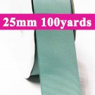 Nile Blue Color #331 Grosgrain Ribbon  25mm 1" 100 Yards per Roll for Wedding Decorating