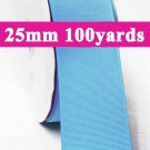 Copen Color #335 Grosgrain Ribbon  25mm 1" 100 Yards per Roll for Wedding Decorating