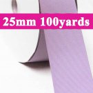 Lt.Orchid Color #430 Grosgrain Ribbon  25mm 1" 100 Yards per Roll for Wedding Decorating