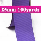 Delphinium Color #464 Grosgrain Ribbon  25mm 1" 100 Yards per Roll for Wedding Decorating