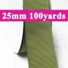 Willow Color #563 Grosgrain Ribbon  25mm 1" 100 Yards per Roll for Wedding Decorating