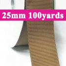 Turftan Color #847 Grosgrain Ribbon  25mm 1" 100 Yards per Roll for Wedding Decorating