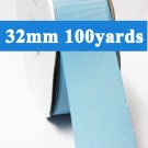 Blue Mist Color #311 Grosgrain Ribbon Wholesale 32mm 1-1/4" 100 Yards per Roll for Wedding