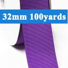 Purple Color #465 Grosgrain Ribbon Wholesale 32mm 1-1/4" 100 Yards per Roll for Wedding