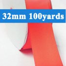 Neon Orange Color #600 Grosgrain Ribbon Wholesale 32mm 1-1/4" 100 Yards per Roll for Wedding