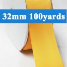 Yellow Gold Color #660 Grosgrain Ribbon Wholesale 32mm 1-1/4" 100 Yards per Roll for Wedding
