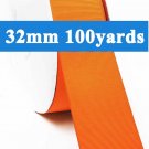 Torrid Orange Color #750 Grosgrain Ribbon Wholesale 32mm 1-1/4" 100 Yards per Roll for Wedding