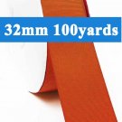 Mandarin Orange Color #765 Grosgrain Ribbon Wholesale 32mm 1-1/4" 100 Yards per Roll for Wedding