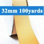 Raw Silk Color #826 Grosgrain Ribbon Wholesale 32mm 1-1/4" 100 Yards per Roll for Wedding