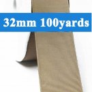Fossil Color #838 Grosgrain Ribbon Wholesale 32mm 1-1/4" 100 Yards per Roll for Wedding