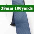 Smoke Blue Color #363 Grosgrain Ribbon Wholesale 38mm 1-1/2" Wide 100 Yards per Roll for Wedding