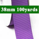 Grape Color #463 Grosgrain Ribbon Wholesale 38mm 1-1/2" Wide 100 Yards per Roll for Wedding