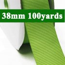 Kiwi Color #548 Grosgrain Ribbon Wholesale 38mm 1-1/2" Wide 100 Yards per Roll for Wedding