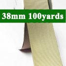 Olive Gray Color #565 Grosgrain Ribbon Wholesale 38mm 1-1/2" Wide 100 Yards per Roll for Wedding
