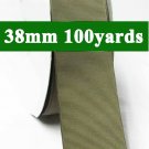 Deep Sage Color #569 Grosgrain Ribbon Wholesale 38mm 1-1/2" Wide 100 Yards per Roll for Wedding