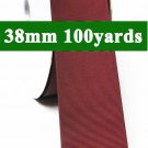 Sherry Color #789 Grosgrain Ribbon 38mm 1-1/2" Wide 100 Yards per Roll for Wedding