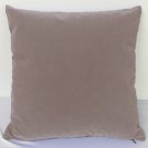 Cushion Cover 16"X16" Purple gray Suede Like Velvet#u17-cc-tpEC-45