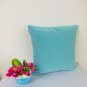 Cushion Cover 16"X16" Water blue Suede Like Velvet#u17-cc-tpEC-15