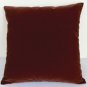 Cushion Cover 16"X16" Cappuccino Suede Like Velvet#u17-cc-tpEC-9