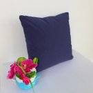 Cushion Cover 16"X16" Ink blue Suede Like Velvet Cushion Cover 16"X16" #u17-cc-tpEC-26