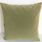 Cushion Cover 16"X16" Khaki Suede Like Velvet #u17-cc-tpEC-50