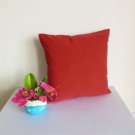 Cushion Cover 16"X16" Lt.rust Suede Like Velvet#u17-cc-tpEC-39