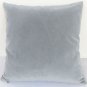 Cushion Cover 16"X16" Shell Grey Suede Like Velvet #u17-cc-tpEC-57