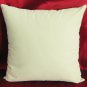 Cushion Cover 16"X16" Cream Suede Like Velvet Pillow #u17-cc-tpEC-24