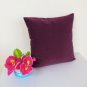 Cushion Cover Dark amethyst Suede Like Velvet #u17-cc-tpEC-6