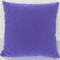 Cushion Cover 16"X16" Deep hyacinth Suede Like Velvet Pillow Case#u17-cc-tpEC-52