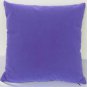 Cushion Cover 16"X16" Deep hyacinth Suede Like Velvet Pillow Case#u17-cc-tpEC-52