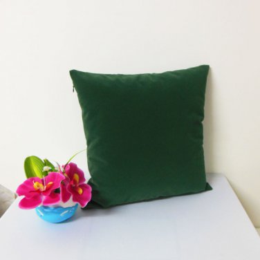 Cushion Cover 16"X16" Hunter Suede Like Velvet#u17-cc-tpEC-53