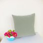 Velvet Cushion Cover Pale silver Suede Like Case 16"X16" #u17-cc-tpEC-10