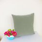 Cushion Cover 16"X16" Silver Grey Color Suede Like Velvet #u17-tpEC-3