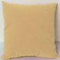 Cushion Cover (16"X16") Tan Color Suede Like Velvet #u17-tpEC-37