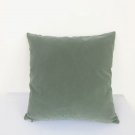 Silver  Suede Like Velvet Cushion Cover Case 16"X16" #u17-cc-tpEC-43