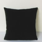 Black Stretchy Velvet Style Cushion Cover16"X16" Free Shipping #smrcc-black