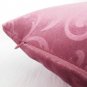 Cushion Cover V.Rose Swirl Embossed Velvet Style 16"X16" Free Shipping#XJL70-23