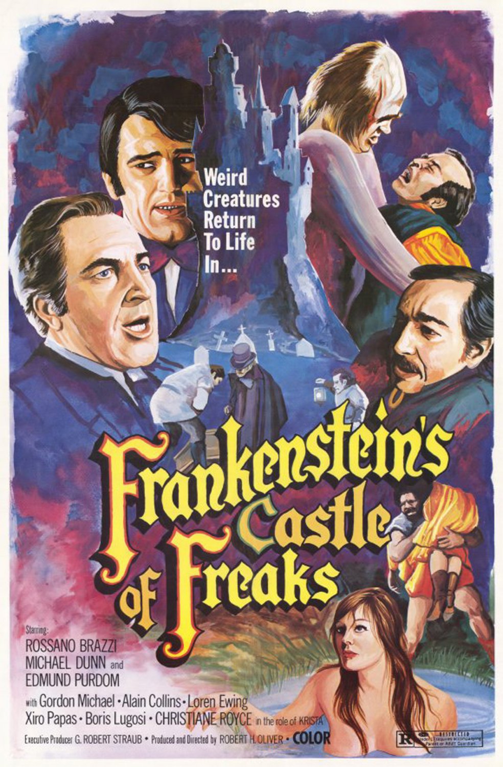 Frankenstein's Castle of Freaks (DVD)